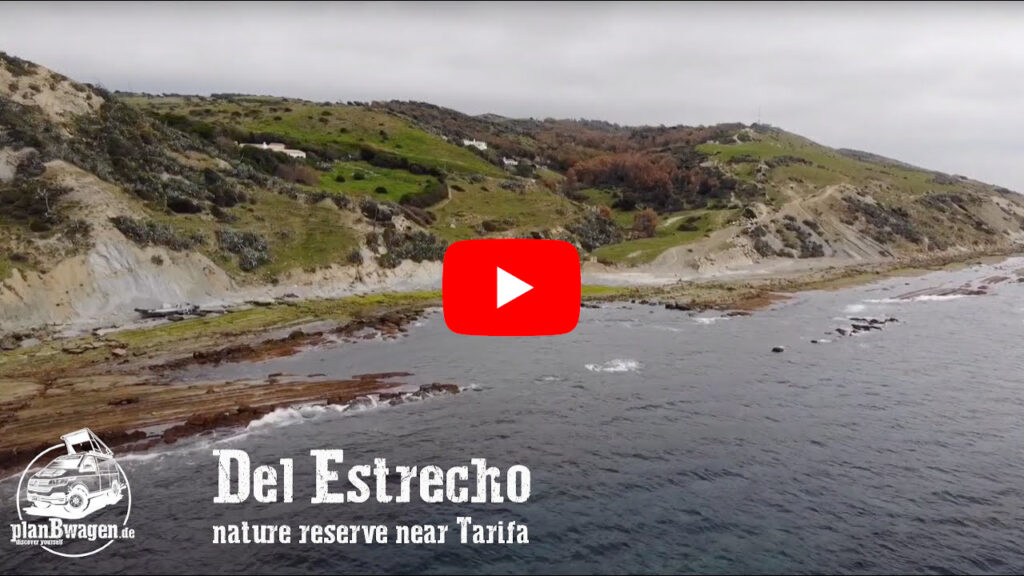 Del Estrecho - Naturpark - Tarifa, Andalusien - Blick auf Tarifa, Afrika, Straße von Gibraltar
