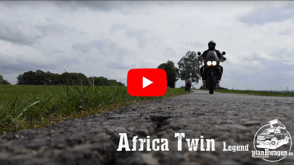 Africa Twin RD07 - Legend with Drone Mavic Air 2 
