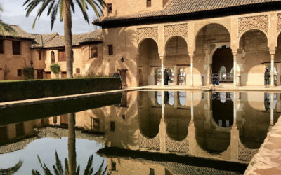 Giorno n. 157 Alhambra - Granada - Il Palazzo Rosso
