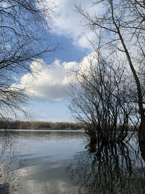 Vista sulla baia del lago Ferma