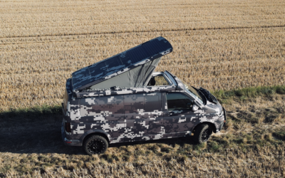 Pixel camouflage al posto del grigio puro | Pit stop al Foliencenter-NRW | Protezione del veicolo e della verniciatura