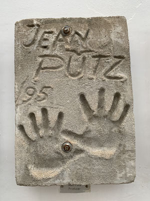 Calle Conquista, Ibiza, impronte di mani, Jean Pütz, ren