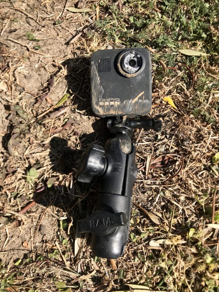 Een defecte GoPro-camera