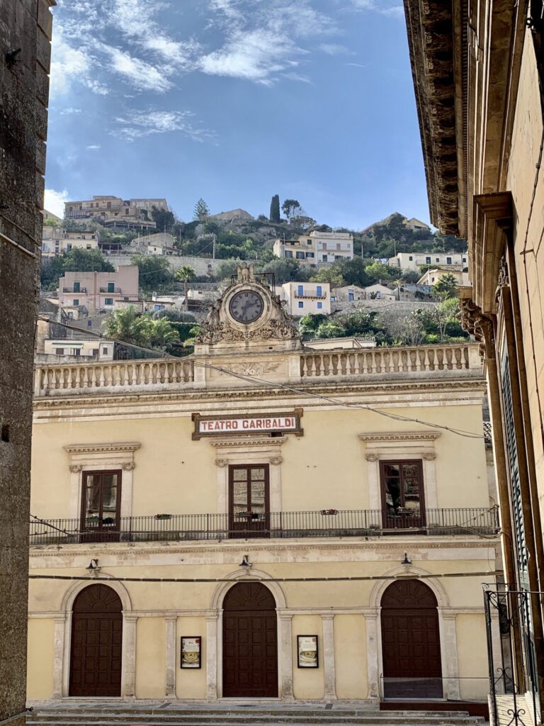 The old town of Modica Alta