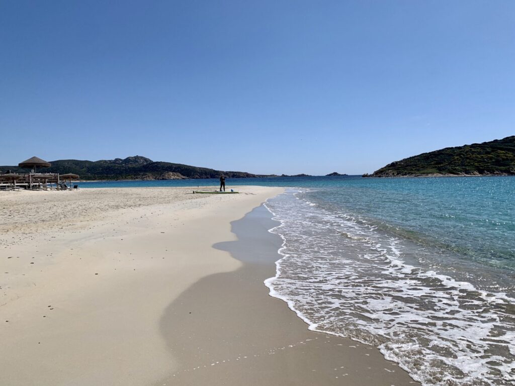 Strand in Sardinië