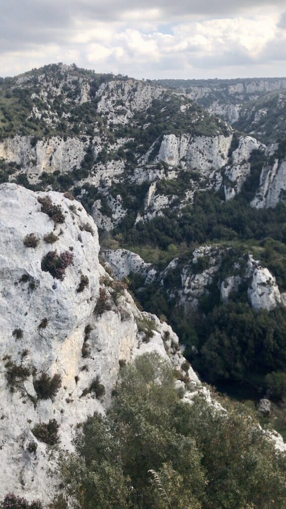 Les gorges de Cavagrande del Cassibile