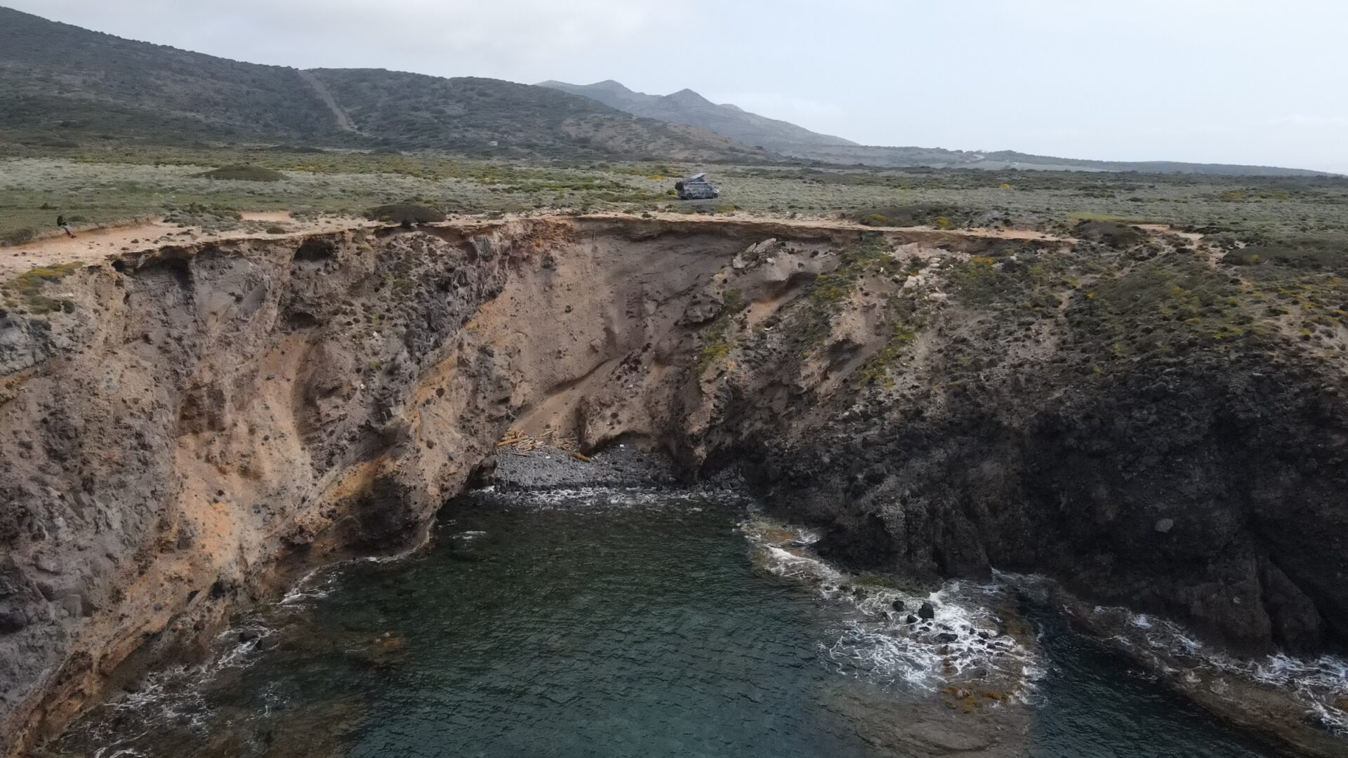 PlanBwagen am Capo Sperone auf Sant’Antioco