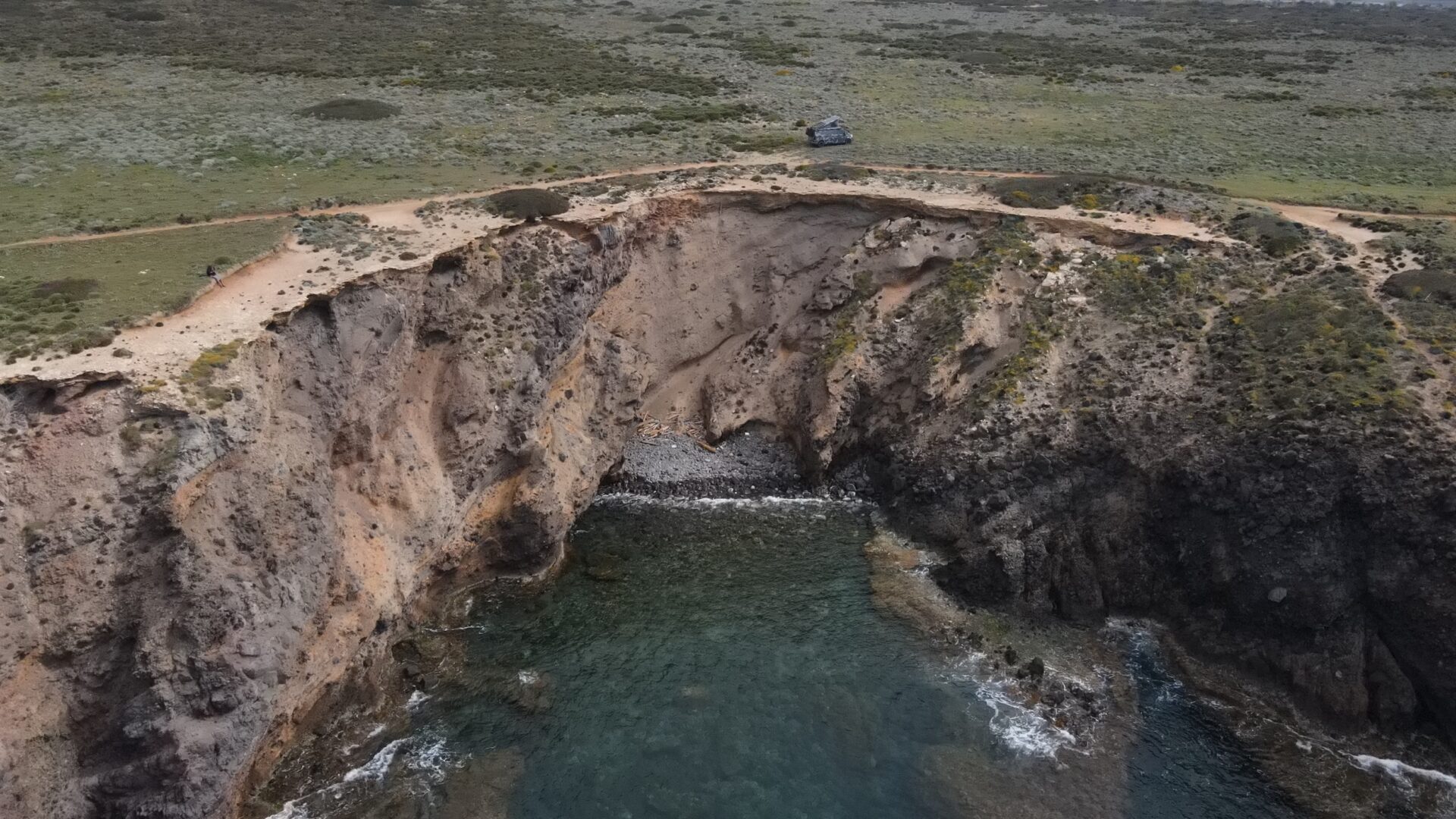 PlanBwagen am Capo Sperone auf Sant’Antioco