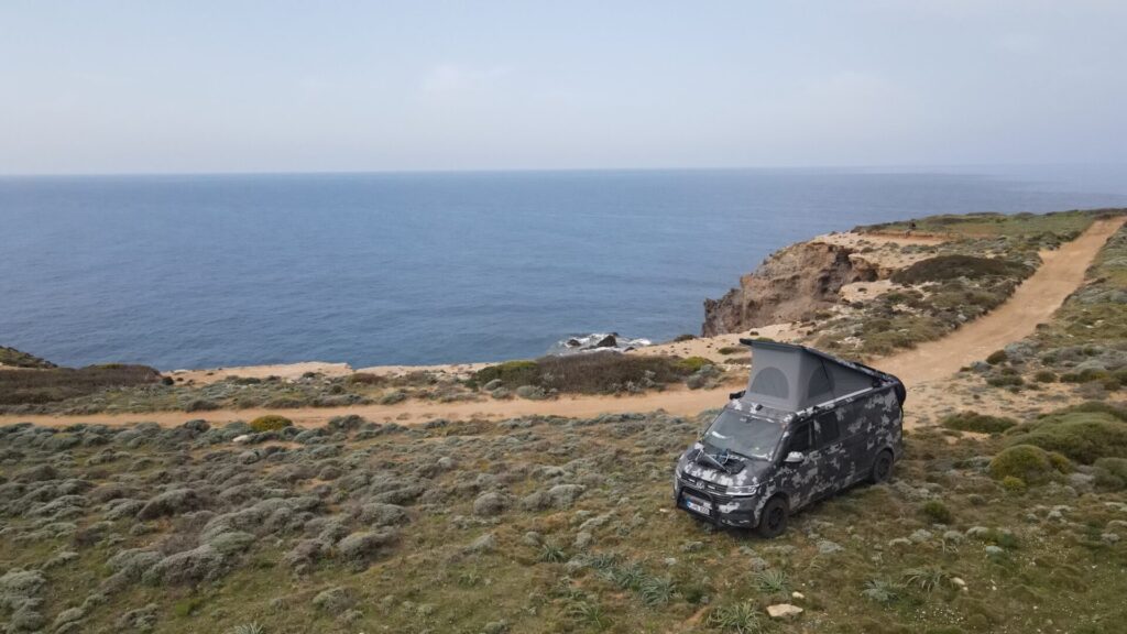 PlanBwagen am Capo Sperone auf Sant’Antioco