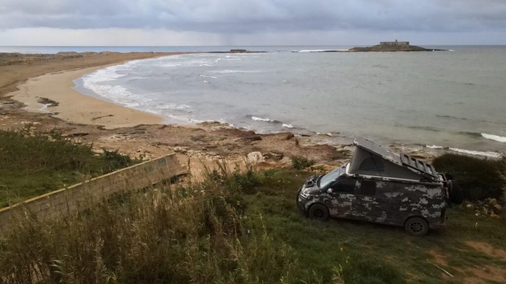 Baai voor Isola delle Correnti