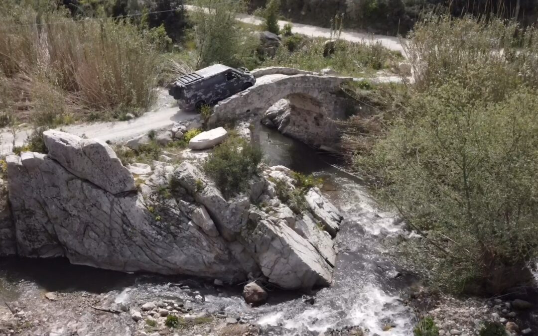 DEEPWATER SARDINIEN | PONTE PAPALOPPE | GENUESERBRÜCKE | PONTE ROMANO | TERRANGER OFFROAD SPACECAMPER