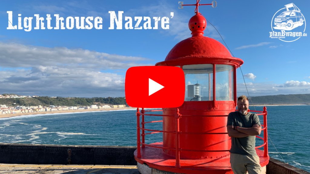Lighthouse - Nazaré - Big Wave Surfspot, Portugal