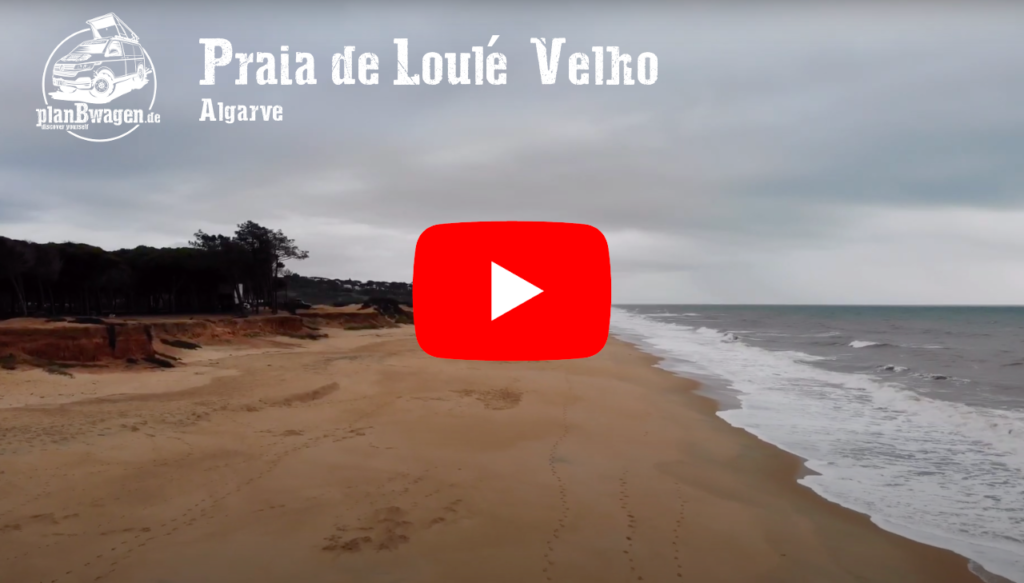 Praia de Loulé Velho - Algarve, Portugal, zwischen Quarteira und Vale do Lobo,