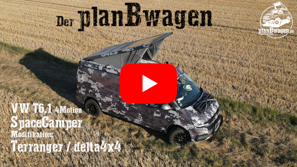 SpaceCamper instead of California - BUTCH - VW T6.1 Overlander - The best of Terranger & Delta4x4.