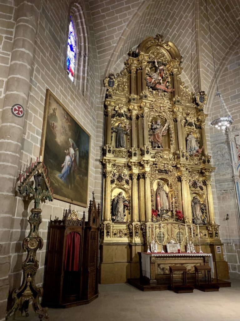 Die Kathedrale von Pamplona innen