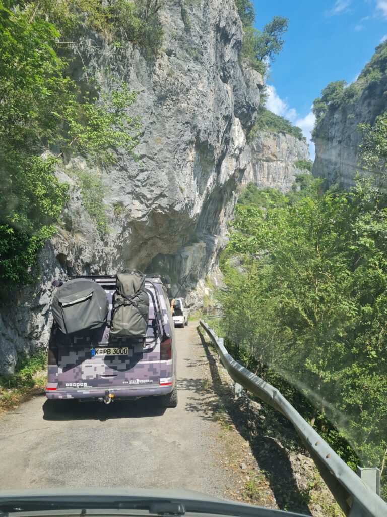 PlanBwagen im Valle de Anisclo