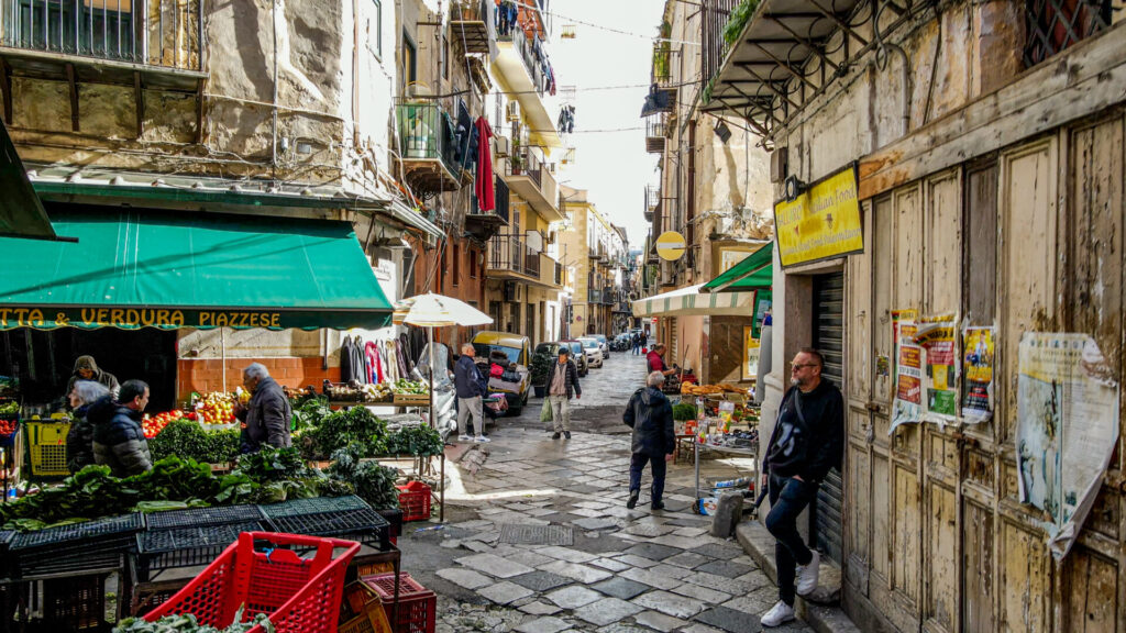 Palermo Ballaro - Un mercado lleno de colores