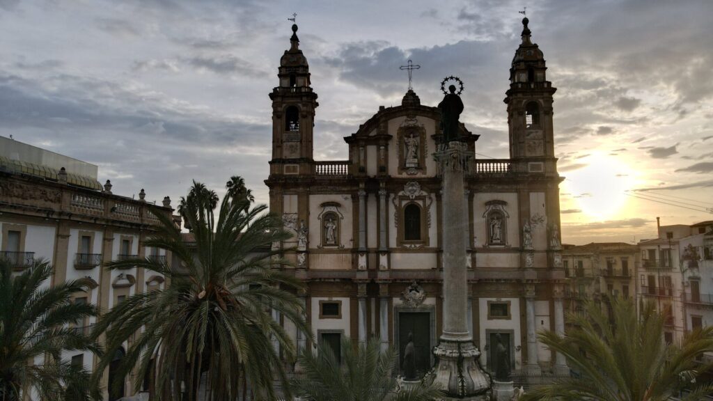 Palermo old town: 