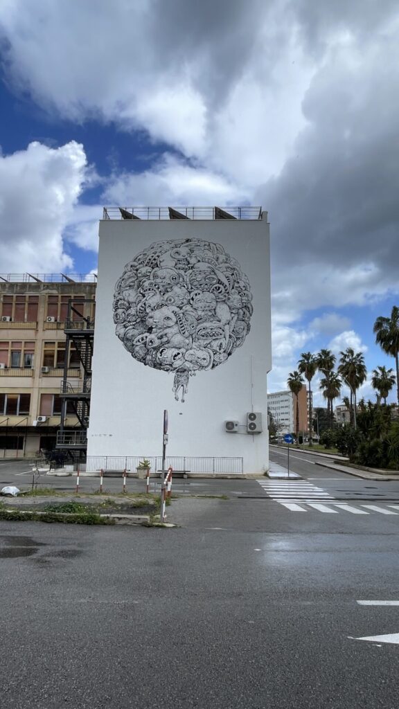 Airhead by Nouch, Palermo Street Art, Graffiti, Murale