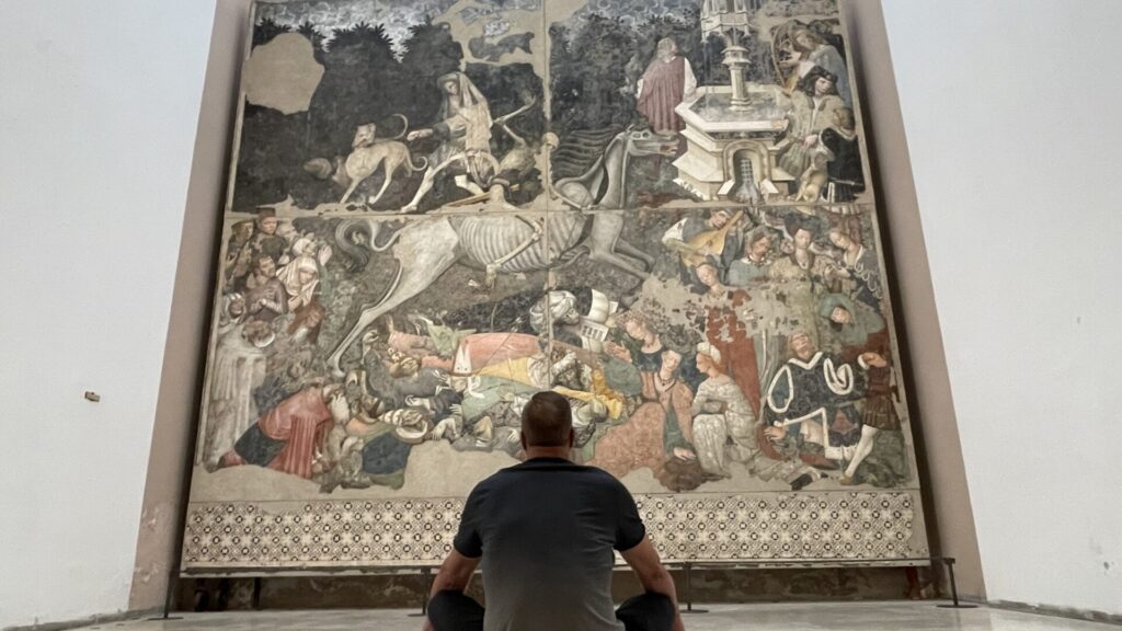 Arte callejero de Palermo - Fresco Il Trionfo della Morte